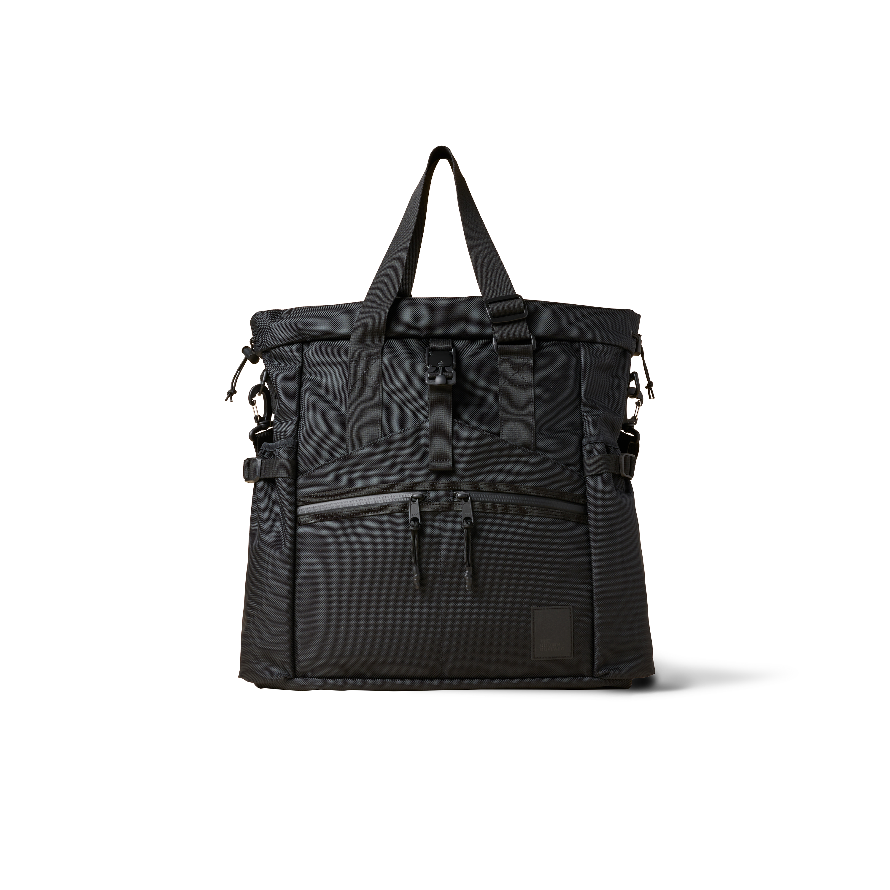 The Brown Buffalo Conceal Tote 20L laptop tote backpack in Ballistic Black, view 2