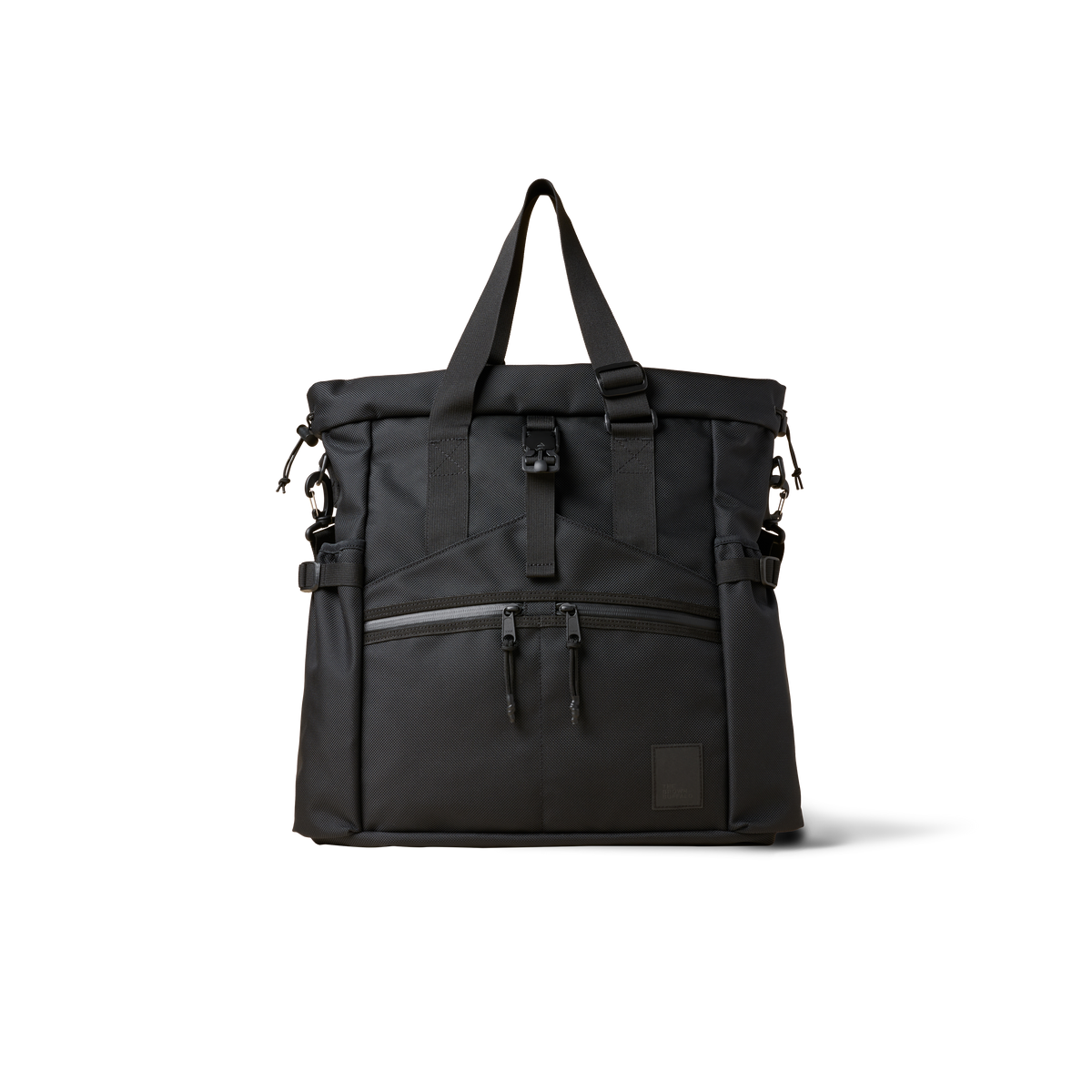 The Brown Buffalo Conceal Tote 20L laptop tote backpack in Ballistic Black, view 2