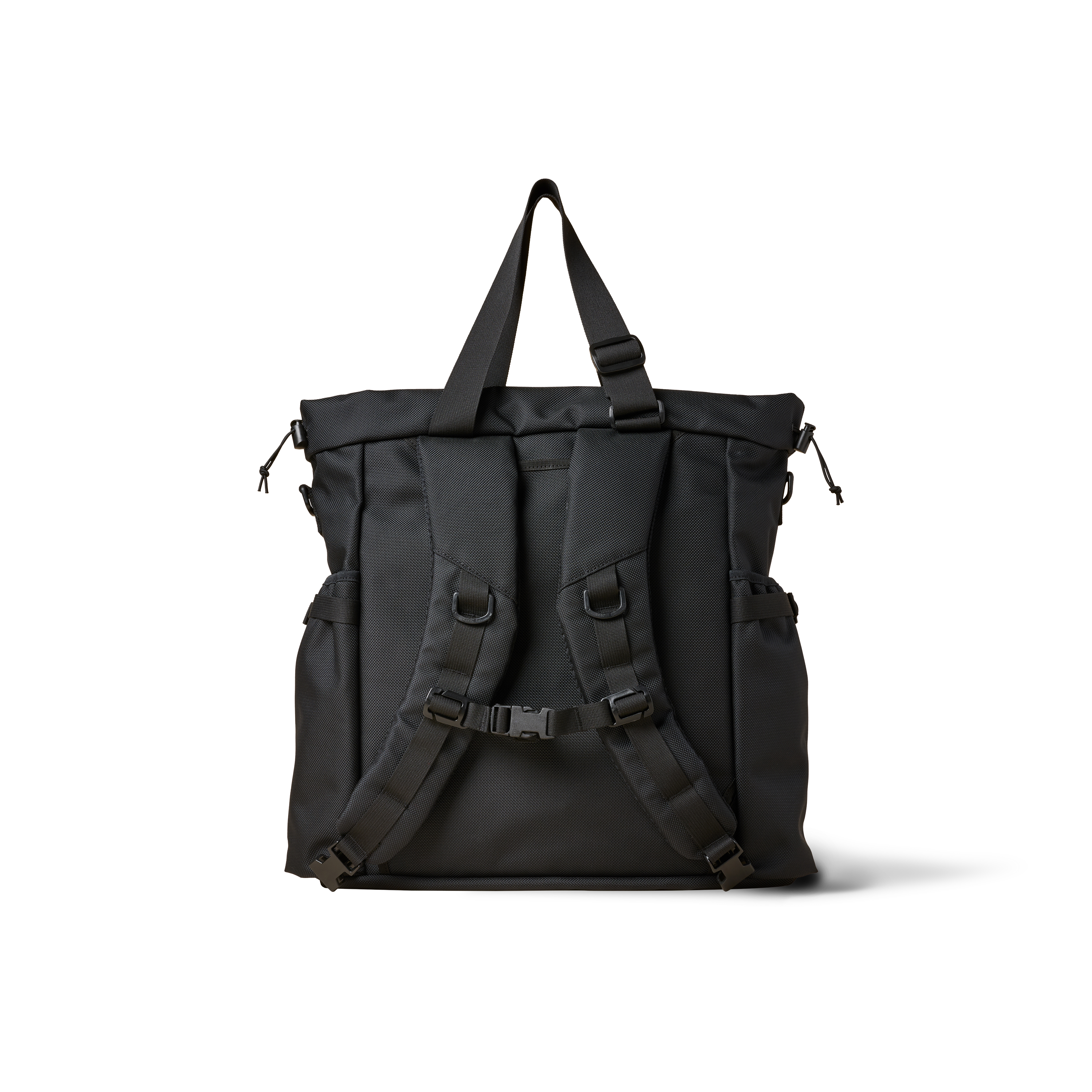 The Brown Buffalo Conceal Tote 20L laptop tote backpack in Ballistic Black, view 3