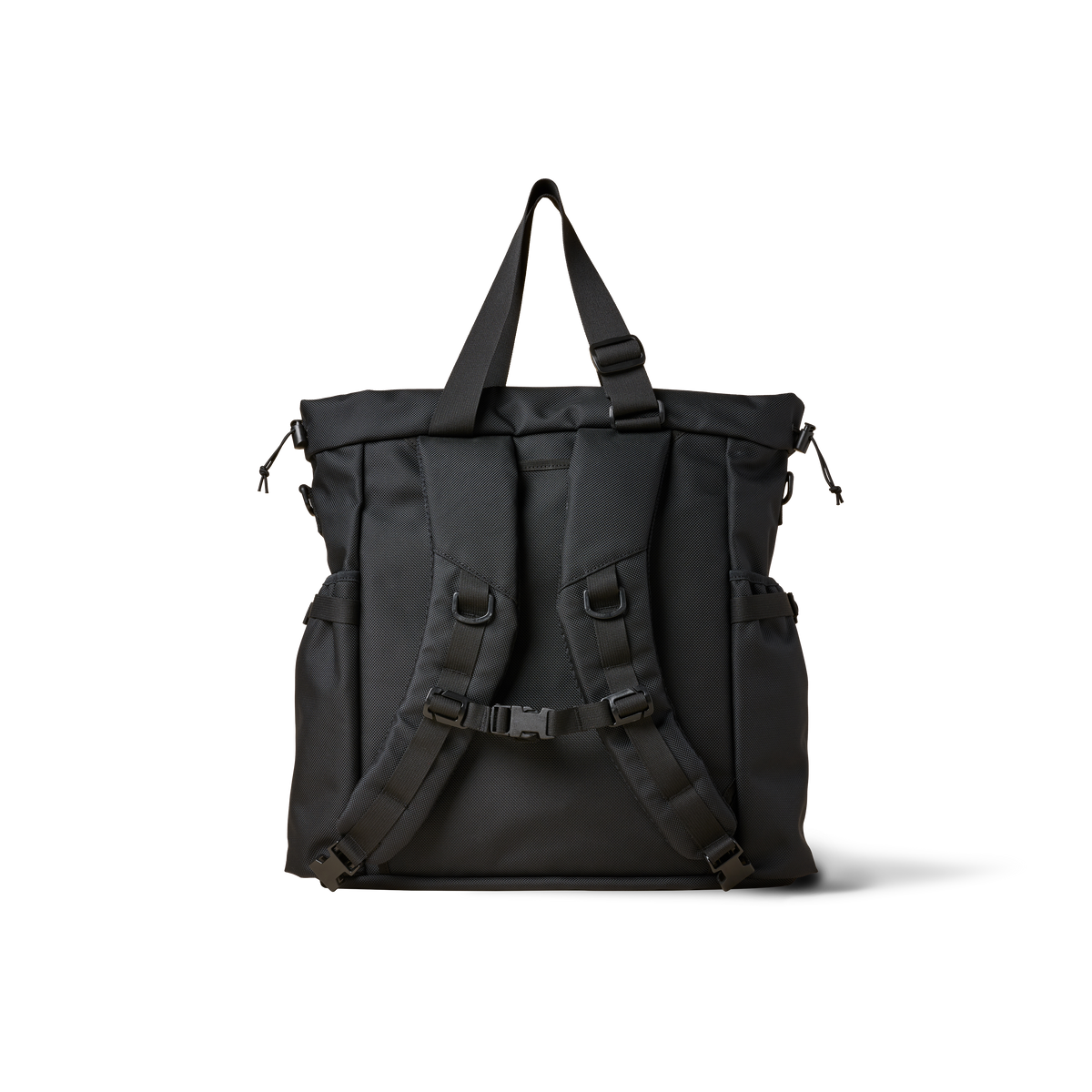 The Brown Buffalo Conceal Tote 20L laptop tote backpack in Ballistic Black, view 3
