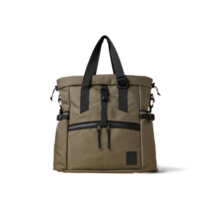 The Brown Buffalo Conceal Tote 20L laptop tote backpack in Ranger Green Ballistic, view 2