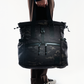 The Brown Buffalo Conceal Tote 20L laptop tote backpack in Black Multicam, view 5