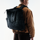 The Brown Buffalo Conceal Tote 20L laptop tote backpack in Black Grid, view 5