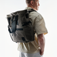 The Brown Buffalo Conceal Tote 20L laptop tote backpack in Ranger Green Ballistic, view 6