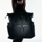 The Brown Buffalo Conceal Tote 20L laptop tote backpack in Ballistic Black, view 5
