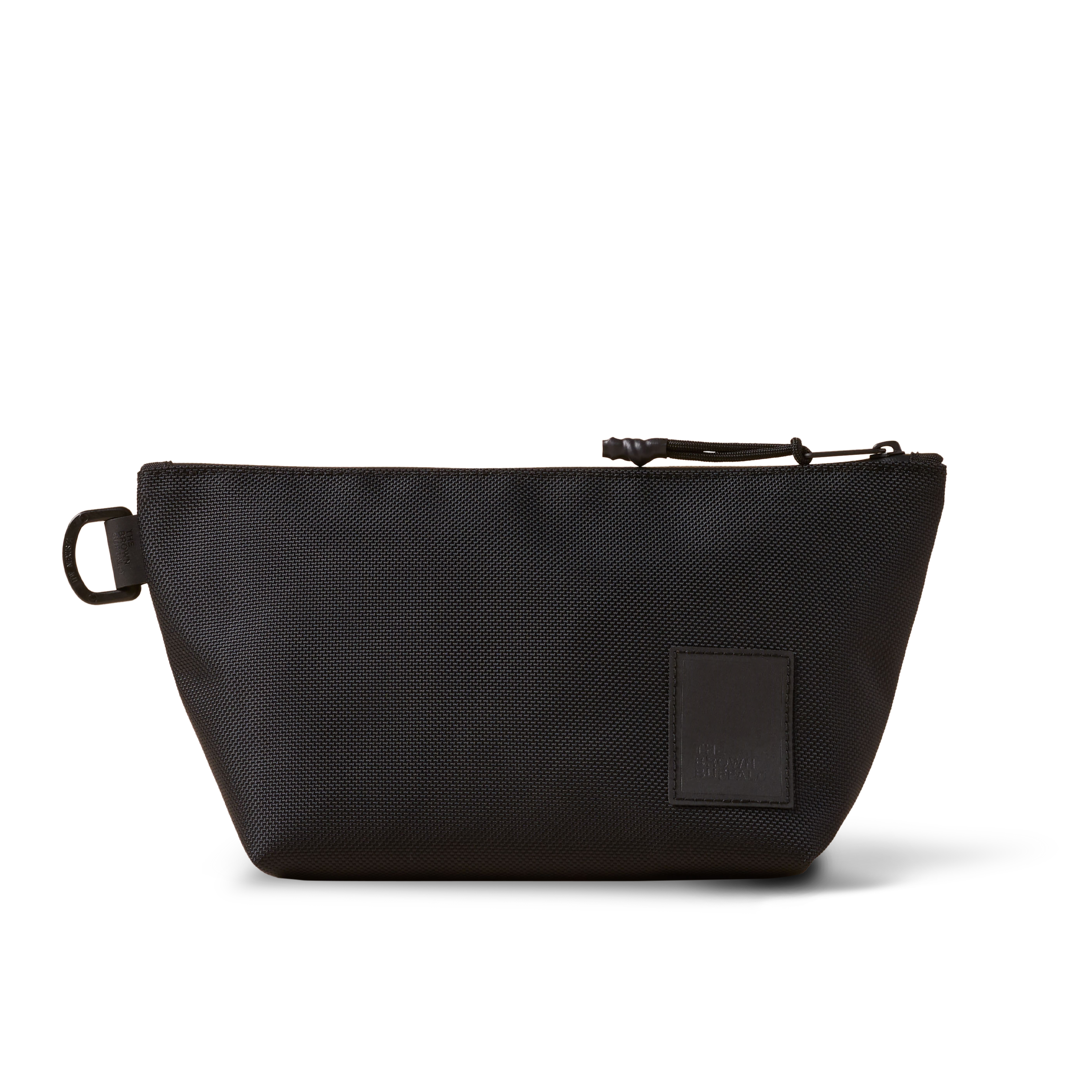 The Brown Buffalo Dopp Kit toiletry bag in Ballistic Black, view 2