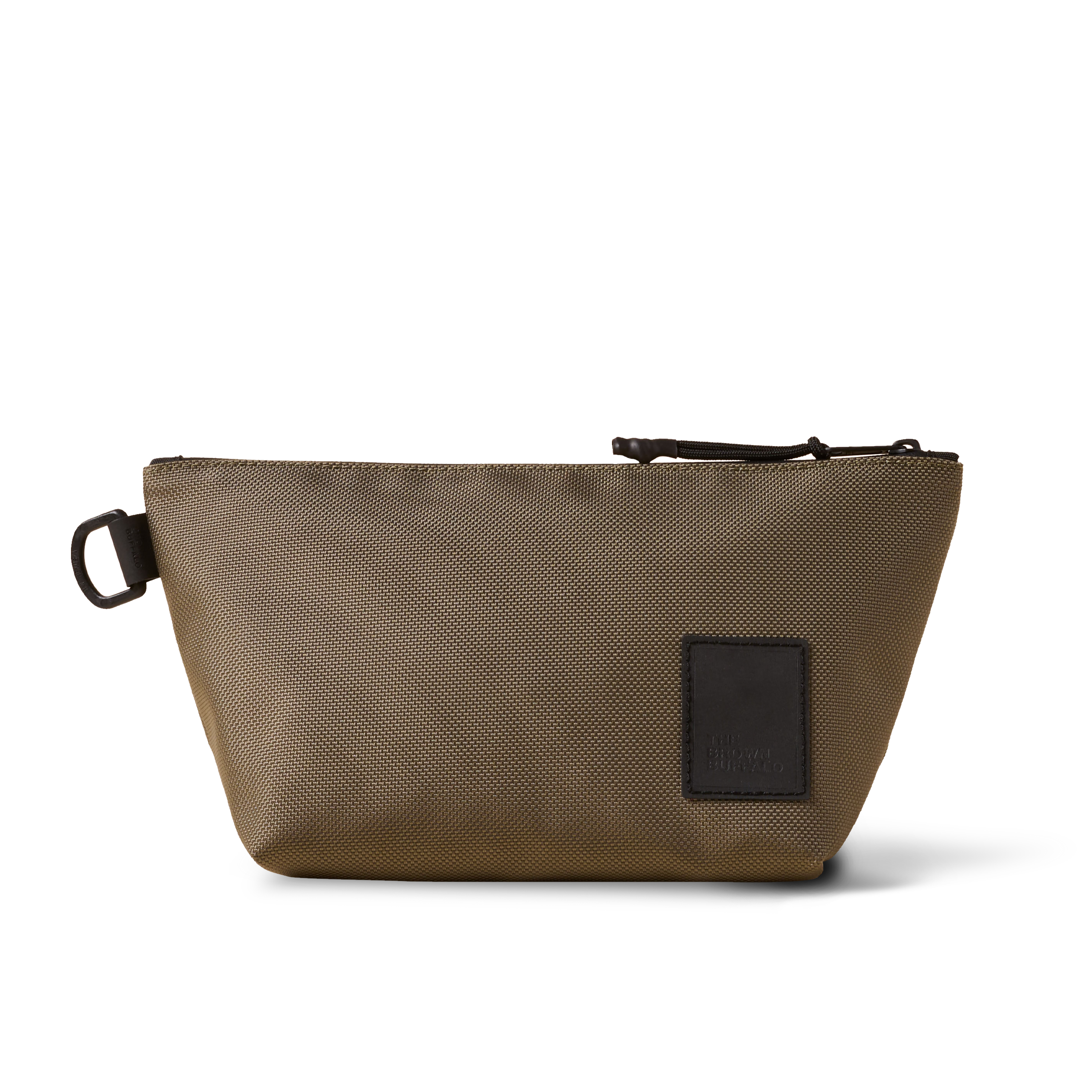The Brown Buffalo Dopp Kit toiletry bag in Ranger Green Ballistic, view 2