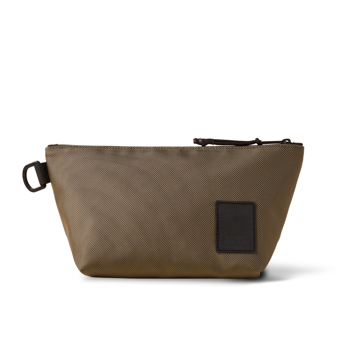 The Brown Buffalo Dopp Kit toiletry bag in Ranger Green Ballistic, view 2