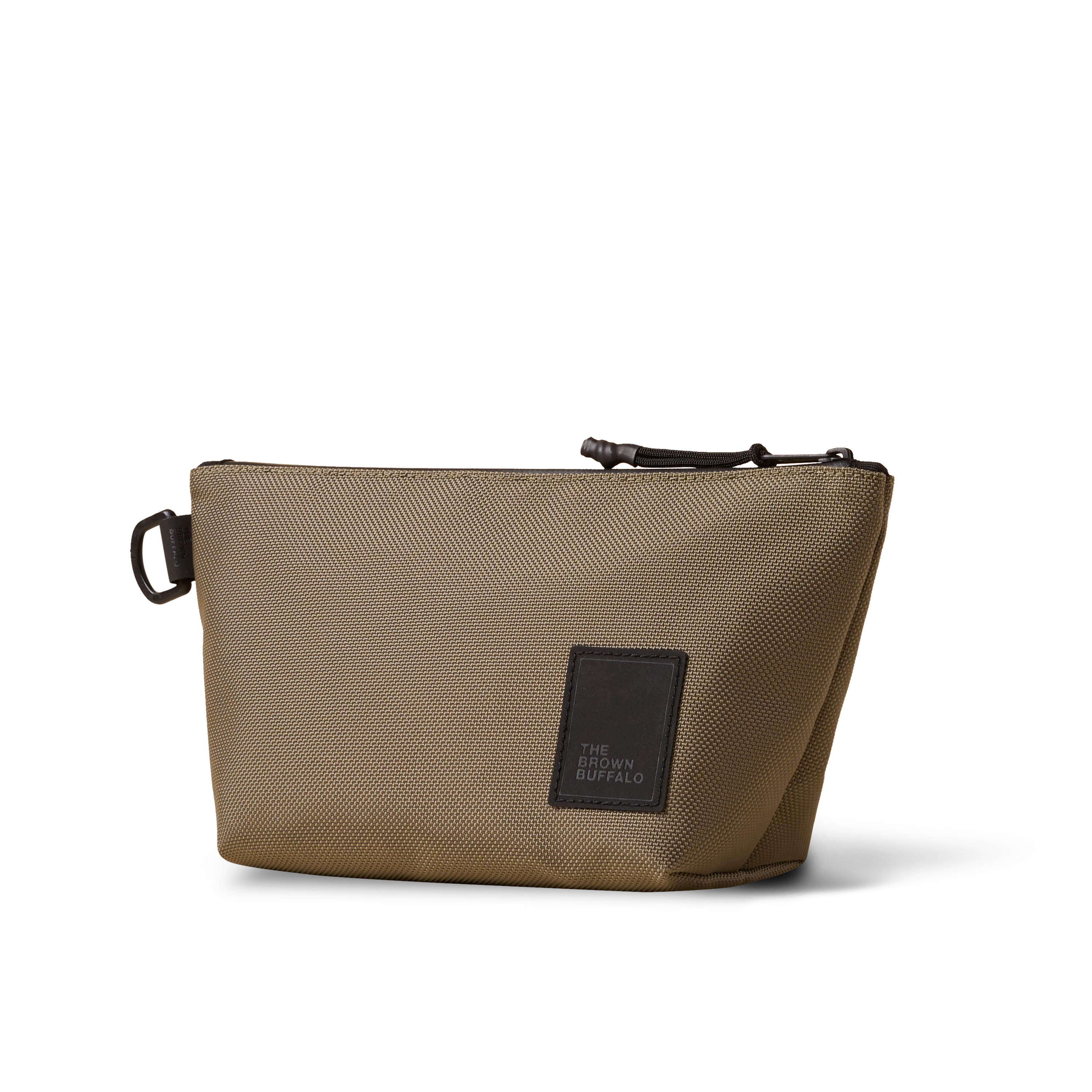 The Brown Buffalo Dopp Kit toiletry bag in Ranger Green Ballistic
