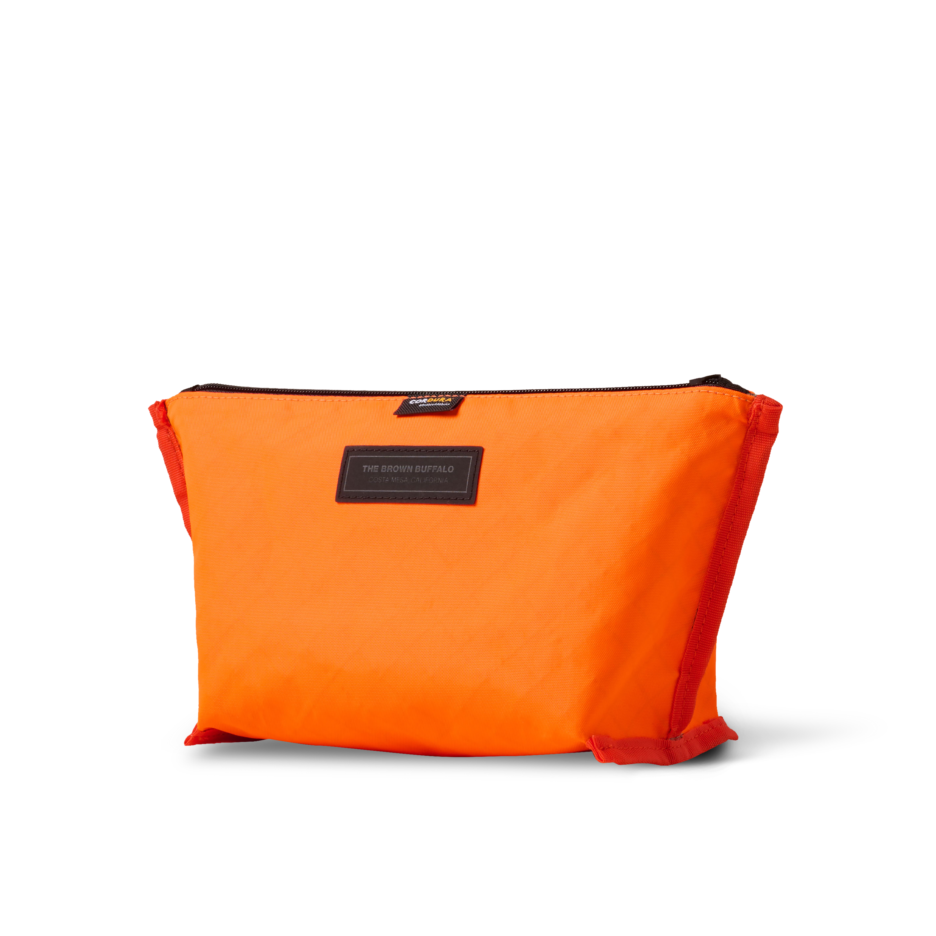 The Brown Buffalo Dopp Kit toiletry bag fabric detail, sailcloth and CORDURA construction