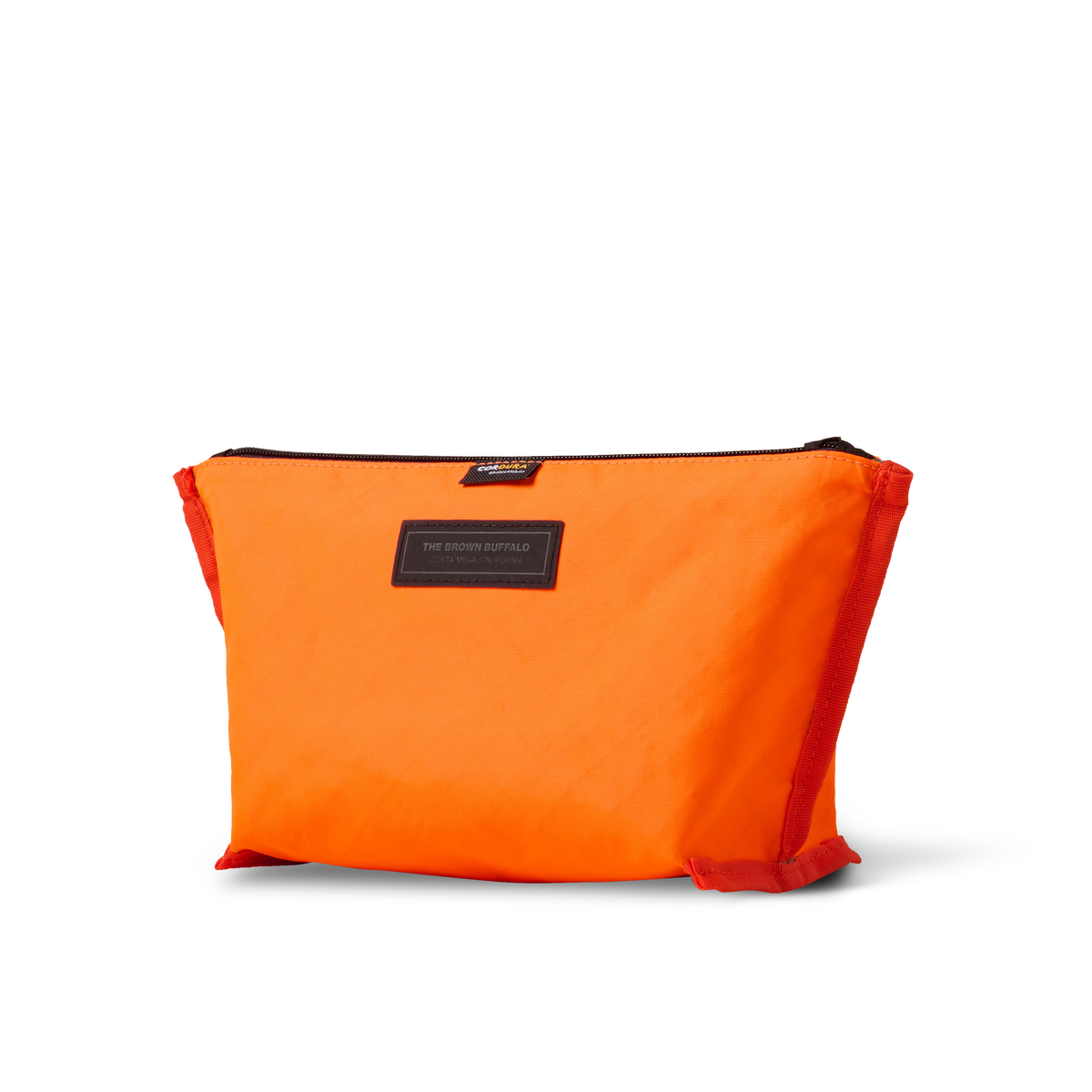 The Brown Buffalo Dopp Kit toiletry bag fabric detail, sailcloth and CORDURA construction