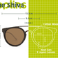 Shiva Polarized Bio Acetate Sunglasses