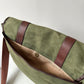 Miami Leathers Maxwell classic waxed canvas laptop messenger bag, image 7 of 10
