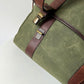 Miami Leathers Maxwell classic waxed canvas laptop messenger bag, image 8 of 10