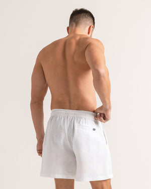 white-linen-luxury-shorts