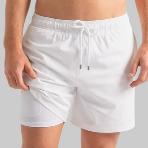 length:classic arctic white hybrid short 