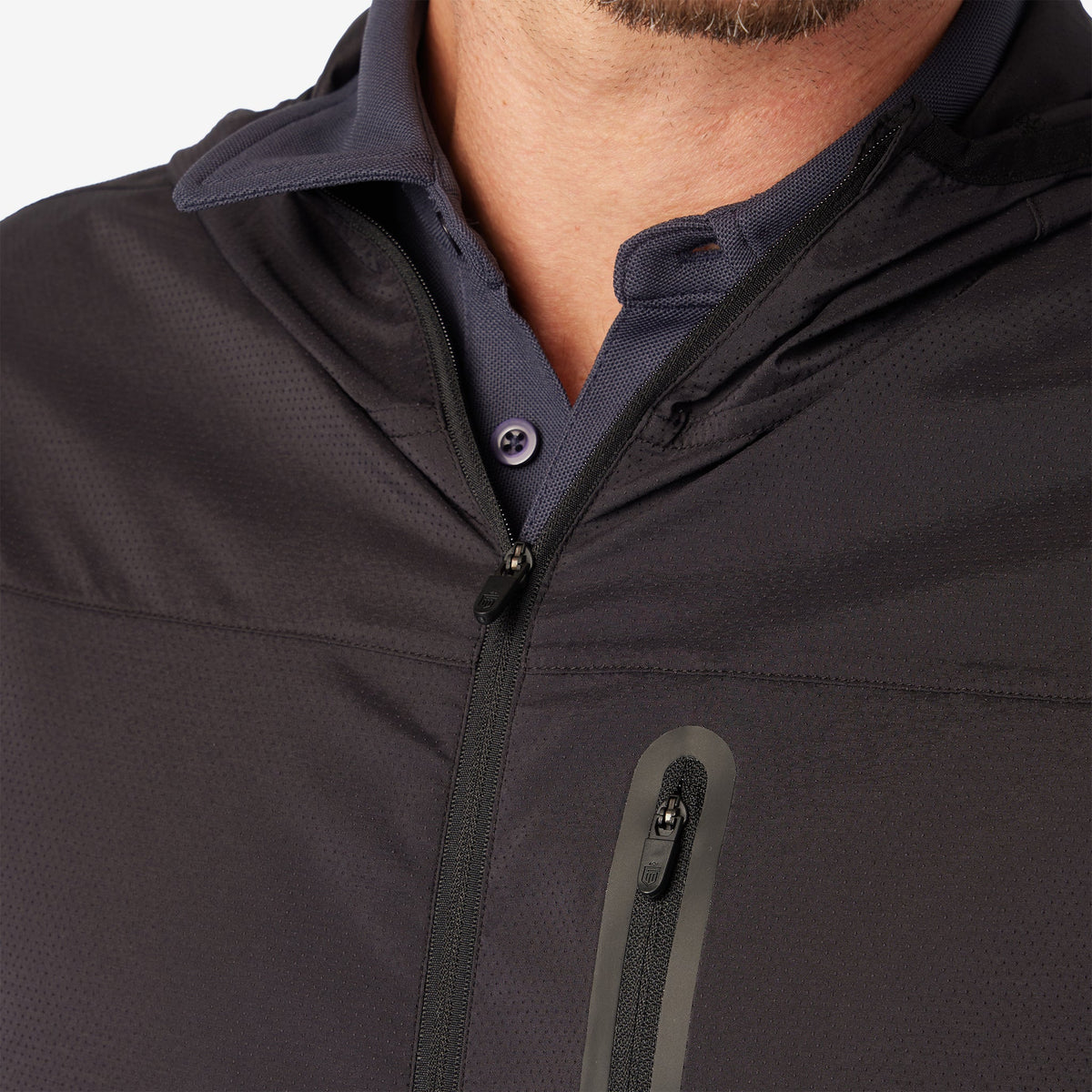 Greatness Wins Windbreaker Jacket in Black, view 5