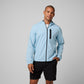 Greatness Wins Windbreaker Jacket in Coastal Blue