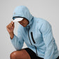 Greatness Wins Windbreaker Jacket in Coastal Blue, view 11