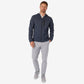 Greatness Wins Windbreaker Jacket in Navy, view 2