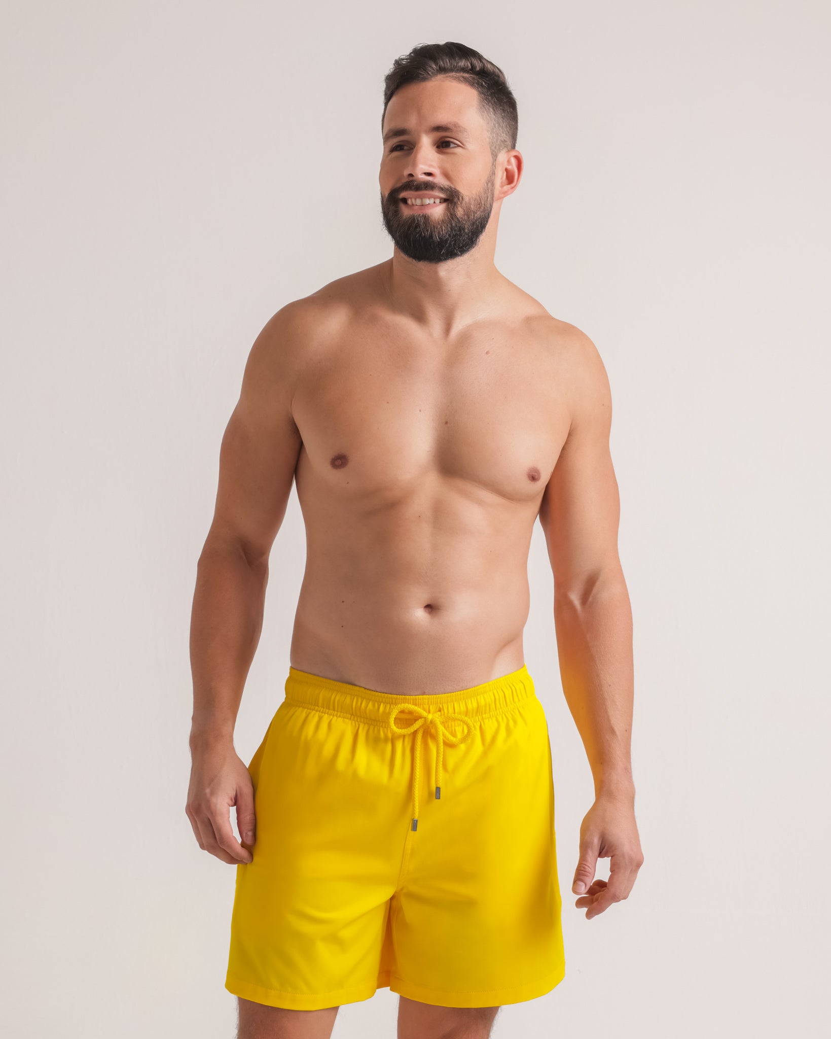 length:classic true yellow hybrid short studio front